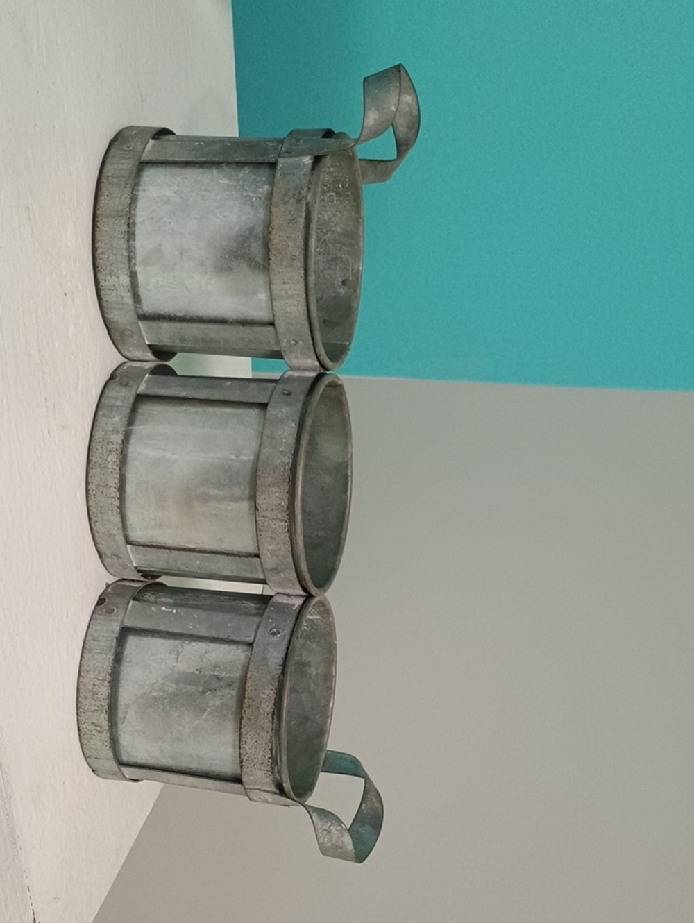 Galvanized Decorative Small Buckets